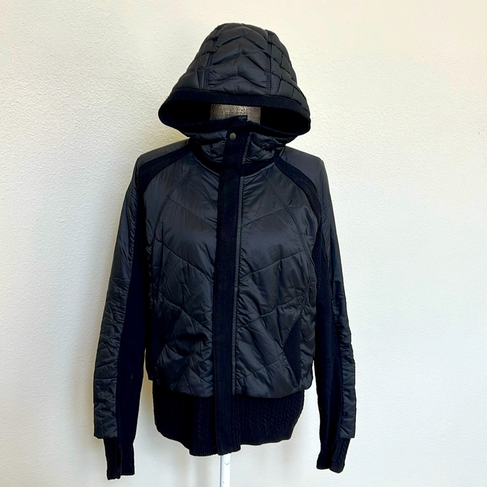 Smartwool Smart Wool Hybrid shell sweater Black Jacket Large